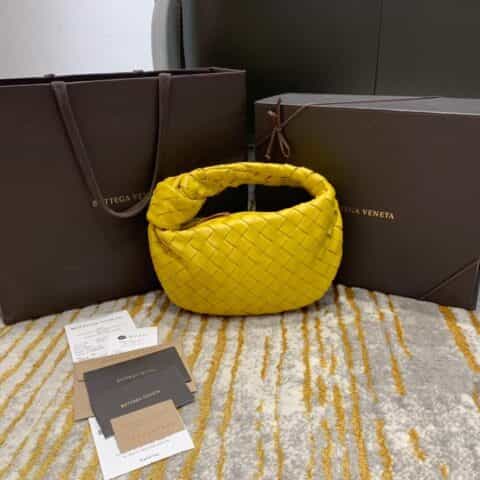 Bottega Veneta葆蝶家 Mini Jodie Bag 651876玉米黄