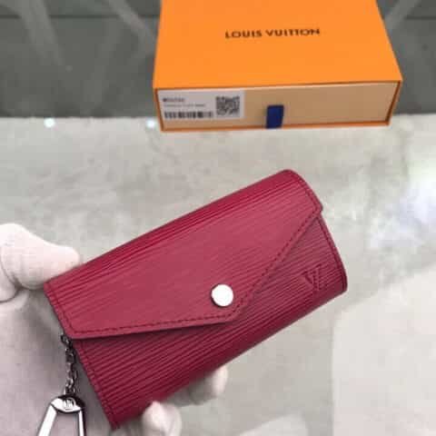 LV Epi Key Pouch Noir钥匙包 M56245 M56246 M56247