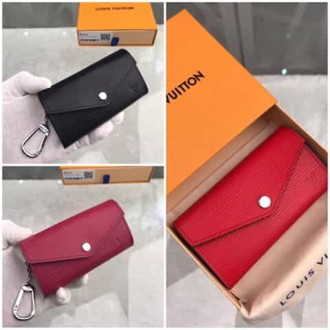 LV Epi Key Pouch Noir钥匙包 M56245 M56246 M56247