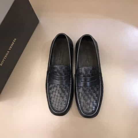 BV葆蝶家   进口头层牛皮鞋面男士正装真皮大底皮鞋