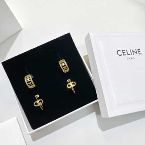 新款Celine赛琳凯旋门耳钉耳环