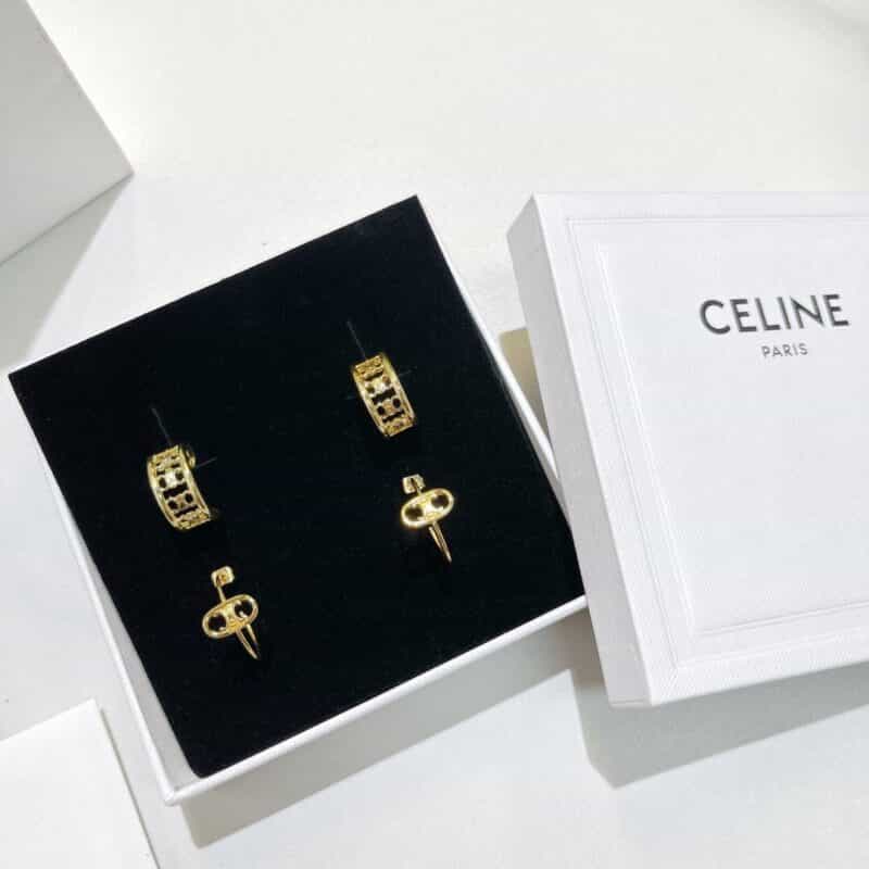 新款Celine赛琳凯旋门耳钉耳环