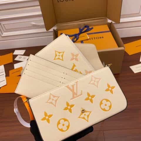 Louis Vuitton LV Félicie Pochette三合一链条包 M80498