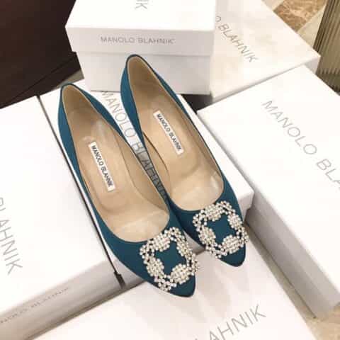 【Manolo Blahnik】最新升级版—永‮经恒‬典款女士平底鞋高跟鞋