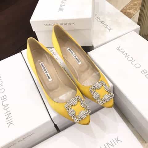 【Manolo Blahnik】最新升级版—永‮经恒‬典款女士平底鞋高跟鞋