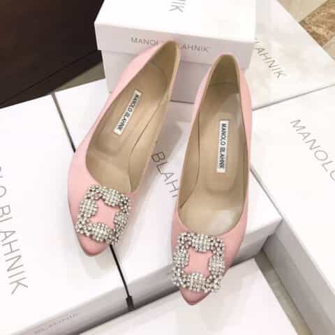 【Manolo Blahnik】最新升级版—永‮经恒‬典款女士平底鞋高跟鞋