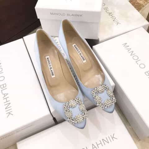 【Manolo Blahnik】最新升级版—永‮经恒‬典款女士平底鞋高跟鞋