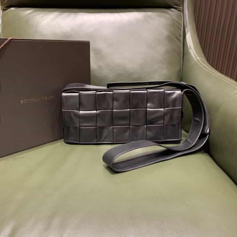 Bottega Veneta葆蝶家 Cassette编织长方包 629068黑色