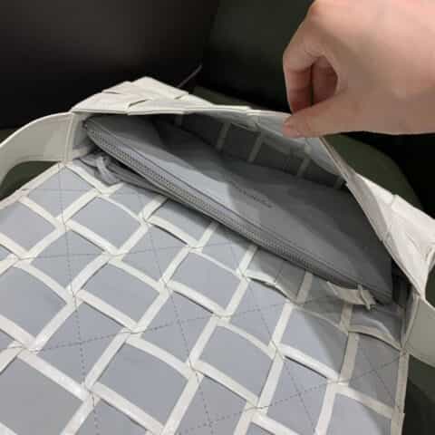 Bottega Veneta葆蝶家 Cassette编织长方包 629068白色