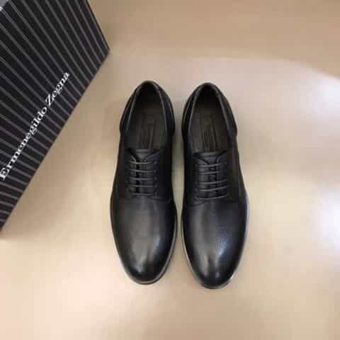 杰尼亚   进口西班牙鹿皮制作高端男士商务休闲皮鞋