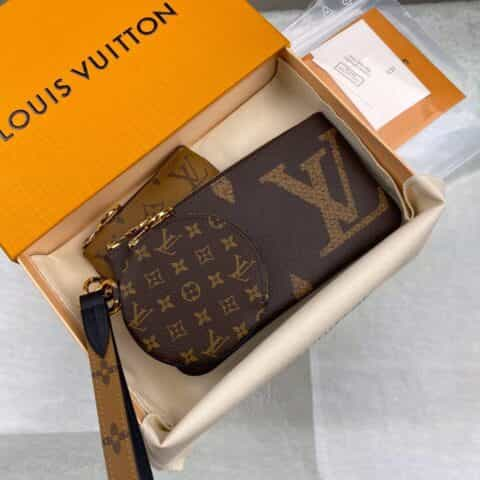 Louis Vuitton LV Trio三件套三合一手拿包 M68756