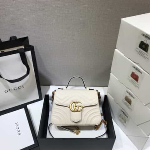 Gucci GG Marmont系列迷你手提包 547260