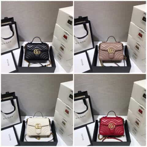 Gucci GG Marmont系列迷你手提包 547260