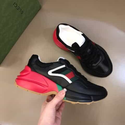 Gucci古驰   原单顶级版德国设备最新5D  G家经典情侣老爹鞋