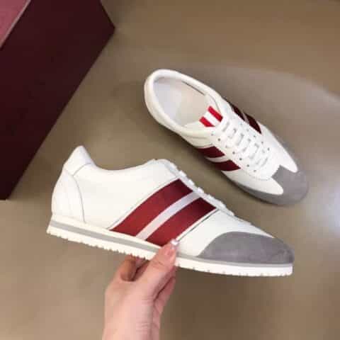 BALLY巴利    2021春夏超轻小牛纳帕皮面休闲板鞋