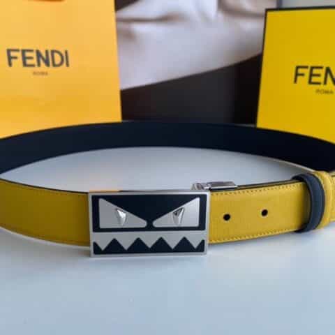 FENDI芬迪    男士可翻转双面用腰带3.5mm