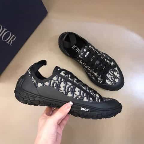 DIOR迪奥   2021新品原单品质 B28  Oblique 印花低帮情侣运动鞋