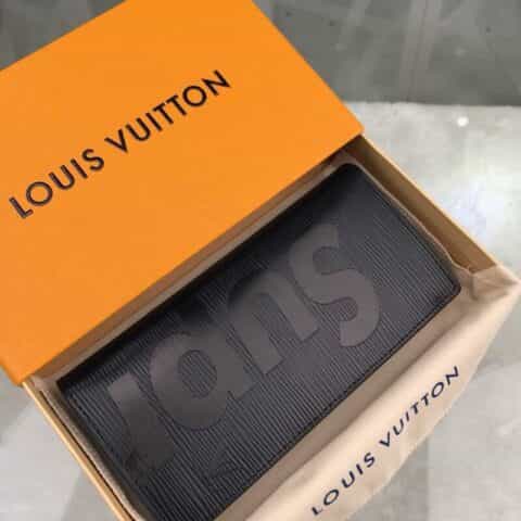 Louis Vuitton LV Supreme联名钱夹 M60622丝印