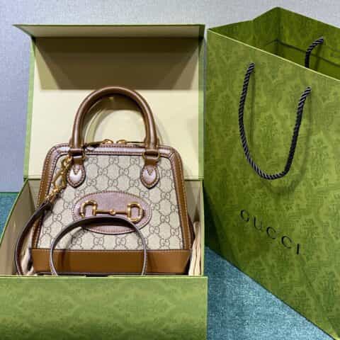 Gucci Horsebit 1955 mini top handle bag 贝壳包 640716