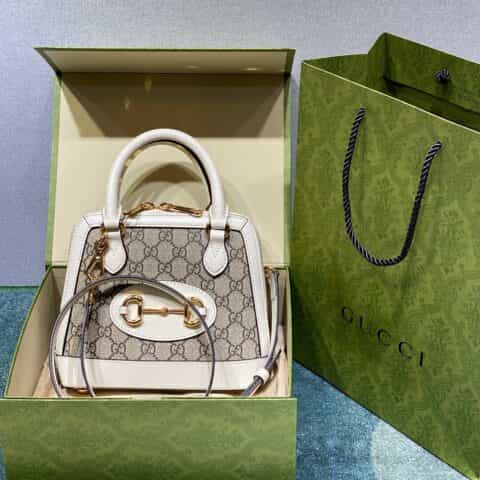 Gucci Horsebit 1955 mini top handle bag 贝壳包 640716