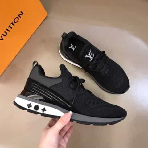 LV/路易威登   针织鞋面运动大底高端情侣休闲运动鞋