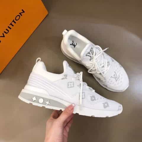 LV/路易威登   针织鞋面运动大底高端情侣休闲运动鞋