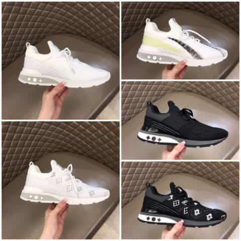 LV/路易威登   针织鞋面运动大底高端情侣休闲运动鞋