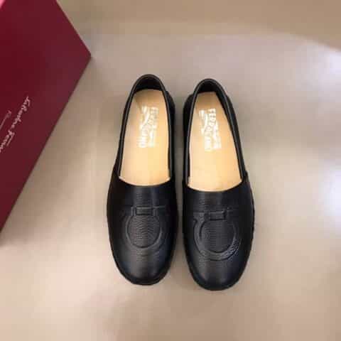 Ferragamo 菲拉格慕   2021高端GANCINI男士休闲乐福鞋