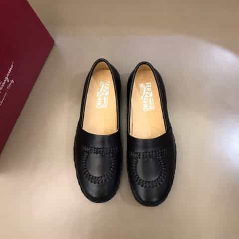 Ferragamo 菲拉格慕   2021高端GANCINI男士休闲乐福鞋