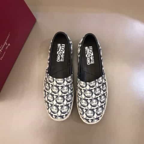 Ferragamo 菲拉格慕   2021高端GANCINI男士休闲乐福鞋