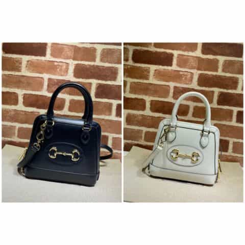 GUCCI古驰马衔扣1955系列迷你手提包640716