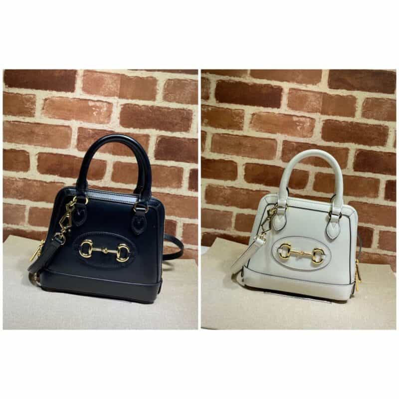 GUCCI古驰马衔扣1955系列迷你手提包640716