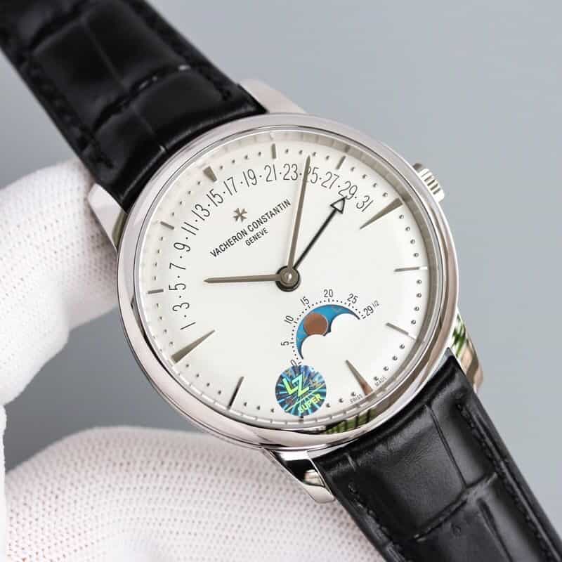 新品Vacheron constantin 经典之美品鉴江诗丹顿传承系列的星辰和逆跳日历款腕表