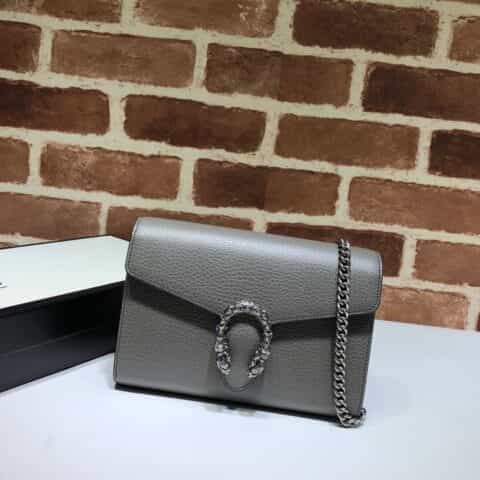 GUCCI古驰Dionysus系列皮革迷你链条手袋401231