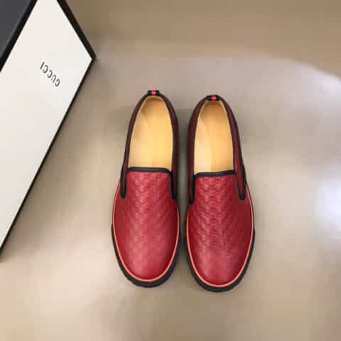 Gucci古驰    G家  Tennis 1977系列全真皮系列平板鞋
