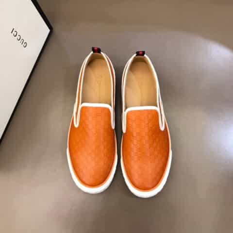 Gucci古驰    G家  Tennis 1977系列全真皮系列平板鞋
