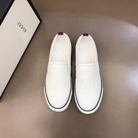 Gucci古驰    G家  Tennis 1977系列全真皮系列平板鞋