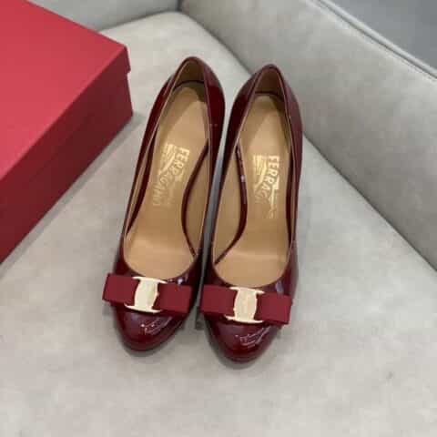 SF salvatore Ferraga*o  菲拉*慕防水台高跟鞋