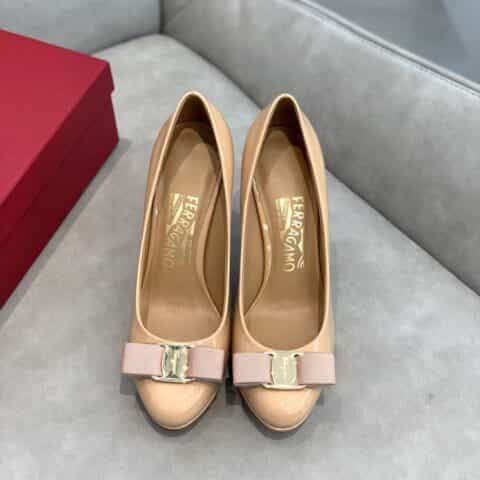 SF salvatore Ferraga*o  菲拉*慕防水台高跟鞋