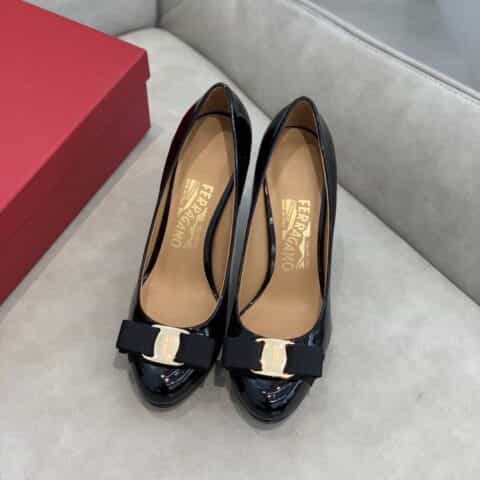 SF salvatore Ferraga*o  菲拉*慕防水台高跟鞋