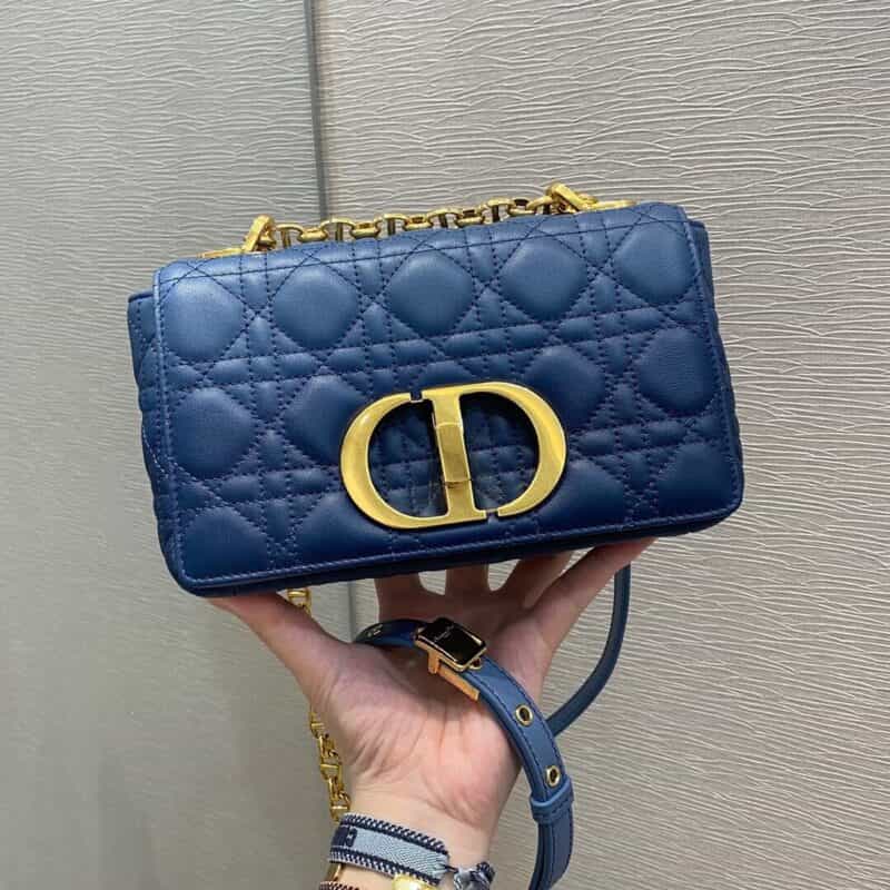 Dior Caro bag M9241渐变蓝小号