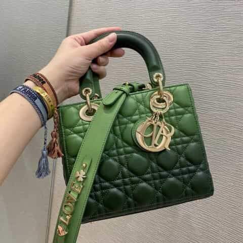 Lady Dior My ABCDior Bag 四格渐变绿戴妃包M0538OSJB_M924