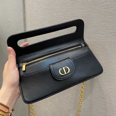Dior Double小号链条手包 M8642黑色