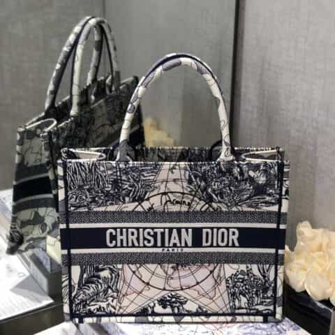 Dior 环球旅行星星地图book tote 36CM