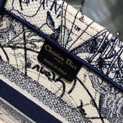 Dior 环球旅行星星地图book tote 36CM