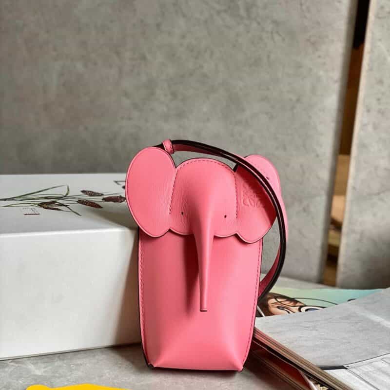 Loewe罗意威 小象手机包 0557粉色