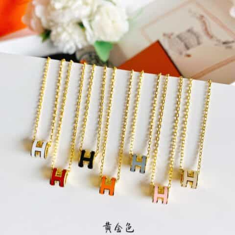 王朝的血统 爱马仕HERMES Mini Pop H项链