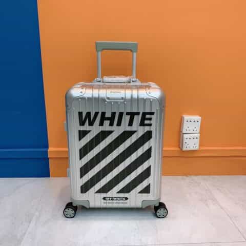 RIMOWA X Off-White 联名全铝镁合金四轮拉杆箱