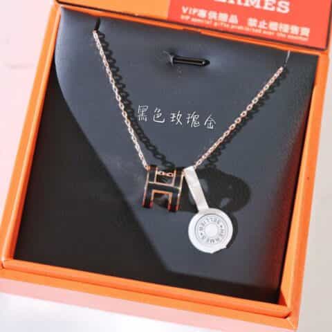 王朝的血统 爱马仕HERMES H项链