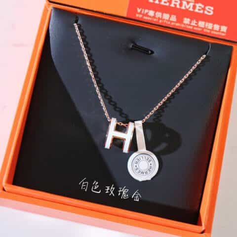 王朝的血统 爱马仕HERMES H项链